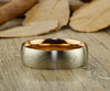 Handmade Rose Gold Customized Matte Wedding Band, Men Ring, Couple Ring, Titanium Ring, Anniversary Ring