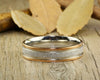 Any Size Handmade Rose Gold Wedding Band, Men Ring, Couple Ring, Titanium Ring, Anniversary Ring, Men Ring, Women Ring